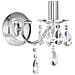 I-BOEME / AP1 - Applique raffinata con cristalli a goccia cromata 40 watt E14 - Foto miniatura 6