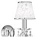 I-BOEME / AP1 - Applique raffinata con cristalli a goccia cromata 40 watt E14 - Foto miniatura 2
