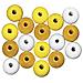 Rayher - 115 Pezzi - Perline In Legno Lucido Resistenti Ø6mm - Colore Giallo/oro/bianco - Foto miniatura 1