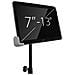 Treppiedi Rotante 360° Per Tablet 7' A 12' - Foto miniatura 4