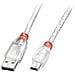 Cavo Usb 2.0 A / mini-b Trasparente 0.2m - Foto miniatura 3