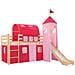 Letto A Castello Per Bambini Scivolo E Scala In Pino 97x208cm - Foto miniatura 1