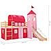 Letto A Castello Per Bambini Scivolo E Scala In Pino 97x208cm - Foto miniatura 6