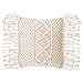 Set Di 2 Cuscini In Cotone Macramè Beige 40 X 45 Cm Yortan - Foto miniatura 12