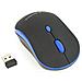 Mouse ottico wireless Nero / Blu  - Foto miniatura 3