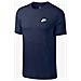 M Nsw Club Tee Maglietta Uomo Blu S - Foto miniatura 2
