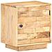 Comodino 40x30x45 Cm In Legno Massello Di Mango - Foto miniatura 1