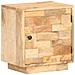 Comodino 40x30x45 Cm In Legno Massello Di Mango - Foto miniatura 8