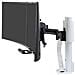 Trace Dual Monitors Panel Clamp Bright White - Foto miniatura 2