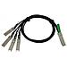 Cisco QSFP - 4xSFP10G, 2m 2m QSFP+ 4 x SFP+ cavo InfiniBand - Foto miniatura 1