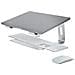 Supporto per PC Portatile da Scrivania in Alluminio /Argento supporta fino a 5 kg, Rialzo Ergonomico per Laptop, Supporto Portatile per Notebook Macbook Air /Pro, Dell XPS, Lenovo - Foto miniatura 6