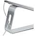 Supporto per PC Portatile da Scrivania in Alluminio /Argento supporta fino a 5 kg, Rialzo Ergonomico per Laptop, Supporto Portatile per Notebook Macbook Air /Pro, Dell XPS, Lenovo - Foto miniatura 8
