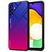 Custodia Compatibile Con Samsung Galaxy A13 5g In Viola - Rosso - Coperchio Protettivo Bicolore In Vetro Temperato E Silicone Tpu - Foto miniatura 1