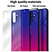 Custodia Compatibile Con Samsung Galaxy A13 5g In Viola - Rosso - Coperchio Protettivo Bicolore In Vetro Temperato E Silicone Tpu - Foto miniatura 6