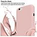 Catena Di Telefoni Cellulari Compatibile Con Apple Iphone 6 / 6s In Liquid Rosa - Coperchio Di Protezione In Silicone Con Cordino Regolabile In Lunghezza - Foto miniatura 3