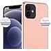 Custodia Compatibile Con Apple Iphone 12 / Iphone 12 Pro (6,1 Zoll) In Oro Rosa Metallo - Hard Case Coperchio Protettivo In Look Metallico Contro I Graffi E Gli Urti - Foto miniatura 5