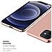 Custodia Compatibile Con Apple Iphone 12 / Iphone 12 Pro (6,1 Zoll) In Oro Rosa Metallo - Hard Case Coperchio Protettivo In Look Metallico Contro I Graffi E Gli Urti - Foto miniatura 6
