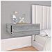 Comodini Pensili Grigio Sonoma 2pz 40x30x15cm Legno Multistrato - Foto miniatura 2