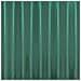 Pannelli Tetto 36pz Acciaio Verniciato A Polvere Verde 80x36 Cm - Foto miniatura 1