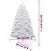 Albero Natale Artificiale Incernierato Con Neve Fioccata 210 Cm - Foto miniatura 5