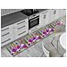 Tappeto Passatoia Cucina Antiscivolo Stampa Digitale Dis. Onda Orchidea 50x50 Orchidea - Foto miniatura 1