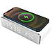 Sveglia con Ricarica Wireless Smartphone 15W Bianca - Foto miniatura 1