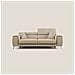 Fusion Divano con sedute allungabili in tessuto smacchiabile T05 215 cm beige - Foto miniatura 2