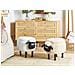 Pouf Animaletto Contenitore Sheep Tessuto Bianco Pecora - Foto miniatura 1
