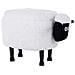 Pouf Animaletto Contenitore Sheep Tessuto Bianco Pecora - Foto miniatura 4