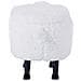 Pouf Animaletto Contenitore Sheep Tessuto Bianco Pecora - Foto miniatura 5