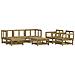 Set Salotto Da Giardino 7 Pz In Legno Impregnato Di Pino - Foto miniatura 1