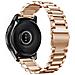 Cinturino Compatibile Con Huawei Watch Gt In Acciaio Inossidabile Oro - Foto miniatura 3