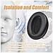 Cuscinetti Auricolari Per Sony Wh-xb910n Black - Foto miniatura 2