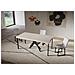Consolle Allungabile 90x40/196 Cm Saki Premium Small Cashmere Gambe Antracite - Foto miniatura 2