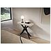 Consolle Allungabile 90x40/196 Cm Saki Premium Small Cashmere Gambe Antracite - Foto miniatura 3