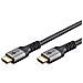 Cavo HDMI 3 m Tipo A Standard Nero Argento - Foto miniatura 1