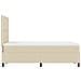 Letto a molle con materasso crema 120x200 cm tessuto - Foto miniatura 9
