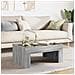 Tavolino da Salotto con LED Infinity Grigio Sonoma 70x50x30 cm - Foto miniatura 4