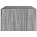 Tavolino da Salotto con LED Infinity Grigio Sonoma 70x50x30 cm - Foto miniatura 7