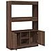 Credenza Rovere Marrone 92x33x140 cm in Legno Multistrato - Foto miniatura 8