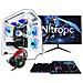 Pc Gaming Nitropc Pack Gold Bianco - I5-12400f, Rtx 3050 8 Gb, 16 Gb Ddr4, 1 Tb M2, Win11, Monitor 24"" Fhd 120hz Ips E Accessori Gaming Completi - Pronto Per Giocare - Foto miniatura 1