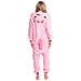 Pigiama Da Donna Tuta Kigurumi Onesie Costume Pegaso Rosa 145-155 Cm S - Foto miniatura 8