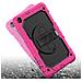 Custodia Per Samsung Galaxy Tab A7 Lite 8,7"" Supporto Tracolla Rosa - Foto miniatura 3