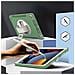 Custodia Per Ipad 9/8/7 10.2” Blindata Con Supporto Girevole Verde - Foto miniatura 3