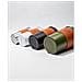 Set Di 4 Tazze Portatili Da Campeggio Per Vino/tè - Acciaio Inossidabile E Pelle  350 Ml - Foto miniatura 3