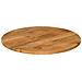 Piano per Tavolo Ø 90x3,8 cm Rotondo in Legno Massello di Mango - Foto miniatura 2