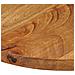 Piano per Tavolo Ø 90x3,8 cm Rotondo in Legno Massello di Mango - Foto miniatura 6