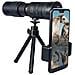 Telescopio Monoculare Zoom 10-30x30mm Con Clip Per Telefono E Treppiede - Vetro Ottico Ad Alta Definizione - Foto miniatura 5