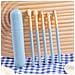 Set Di 5 Pennelli Per Ombretto - Setole Sintetiche Morbide Per Sfumature Perfette Blue - Foto miniatura 3