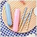Set Di 5 Pennelli Per Ombretto - Setole Sintetiche Morbide Per Sfumature Perfette Blue - Foto miniatura 4